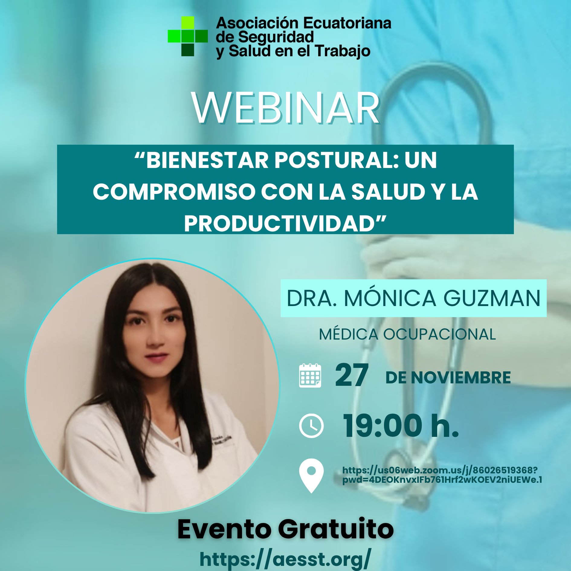 Webinar: Bienestar Postural