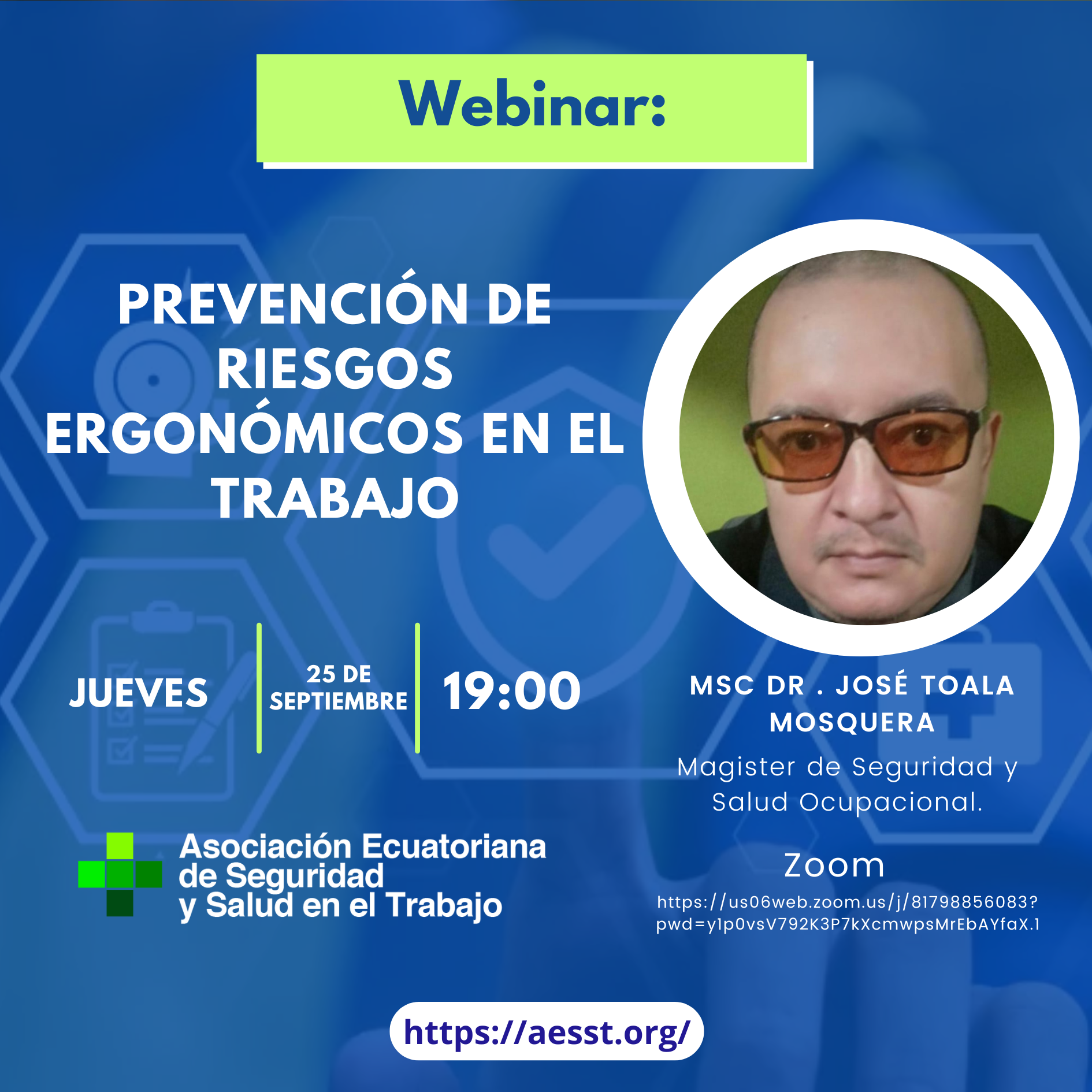 Webinar: Prevención de Riesgos Ergonómicos en el Trabajo
